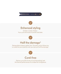 Corrale™ Hair Straightener | Prussian Blue/Copper