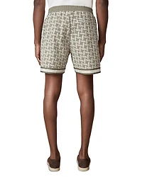 Embroidered Drawstring 7.3" Shorts