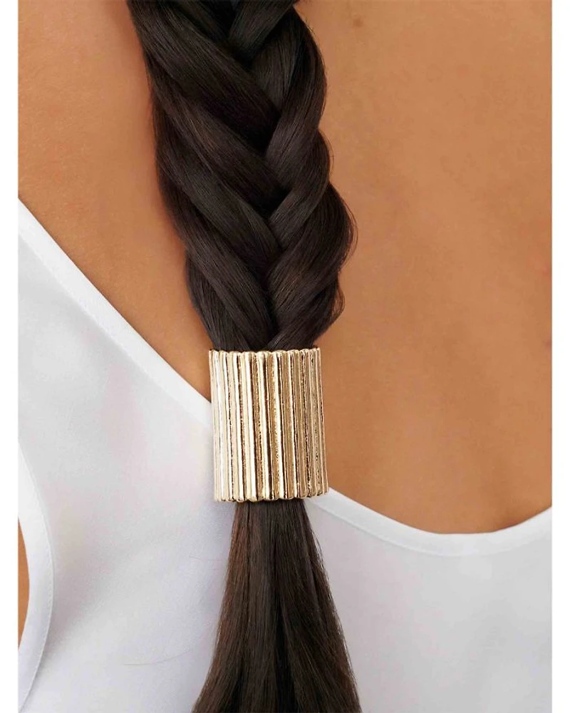 Ribbed Ponytail Cuff