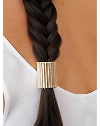 Ribbed Ponytail Cuff