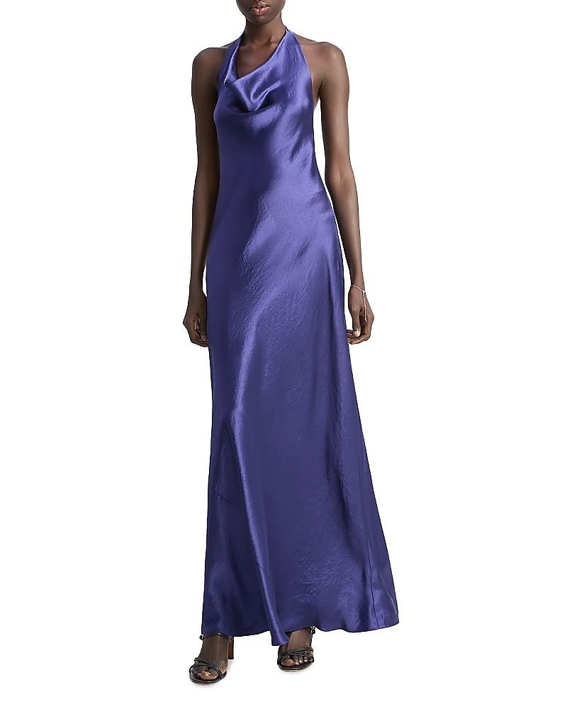 Vince Cowl Neck Maxi Dress