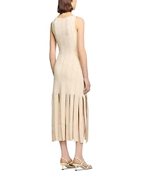 Carwash Hem Studded Maxi Dress