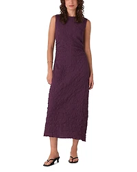 Whistles Lori Textured Midi Dress