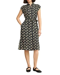 Hobbs London Kalinda Geometric Print Dress