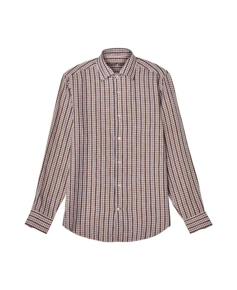 Morgan Multi Check Linen Shirt