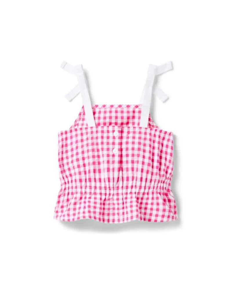 Girls' Gingham Blouse - Little Kid, Big Kid
