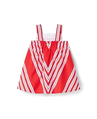 Girls' Bold Stripe Dress - Little Kid, Big Kid