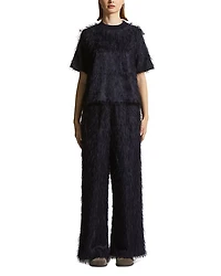Faux Fur Pants