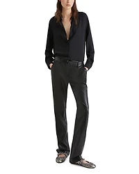 Teodora Faux Leather Pants