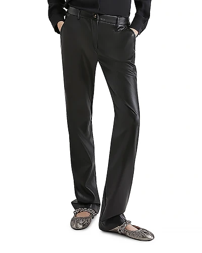 Marella Teodora Faux Leather Pants