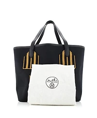 Pursangle Tote Canvas with Leather