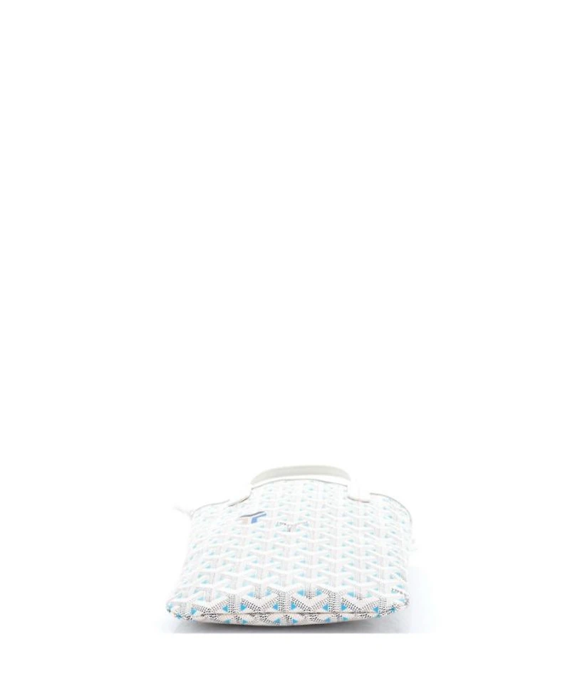 Mini Poitiers Tote Claire Voie Coated Canvas
