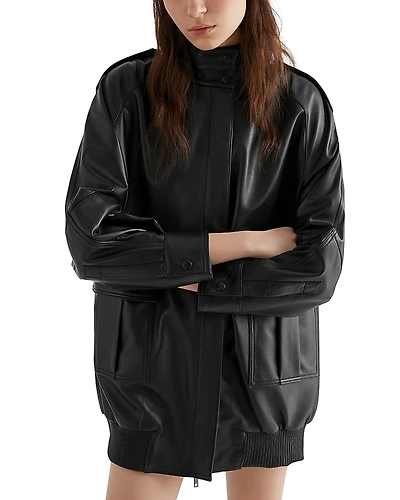 Marella Bessica Leather Jacket