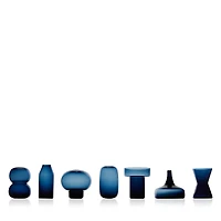 Kosta Boda Midsummer Mini Vases, Set of 7