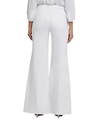 Petite Mia Palazzo Jeans Optic White