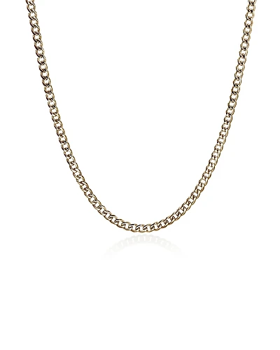 John Hardy 14K Yellow Gold Curb Chain Necklace, 22