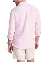 Surfside Regular Fit Button Down Linen Shirt