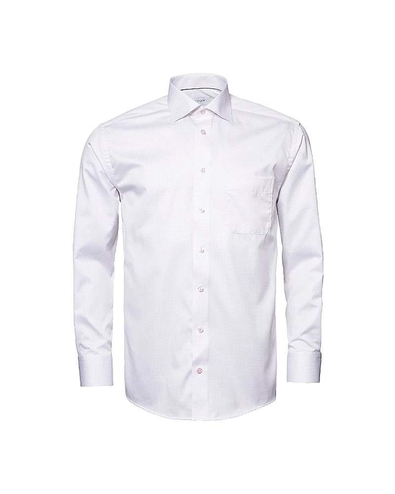 Eton Classic Fit Grid Check Shirt
