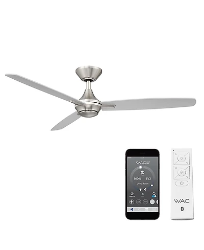 Wac lighting Smart Fans Blitzen 54in Indoor or Outdoor Home Ceiling Fan