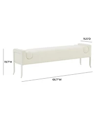 Ines Boucle Bench