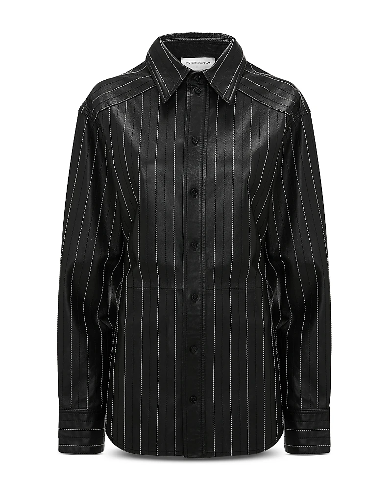 Victoria Beckham Leather Shirt