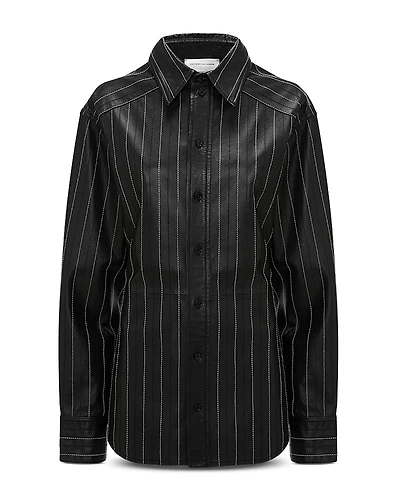 Victoria Beckham Leather Shirt