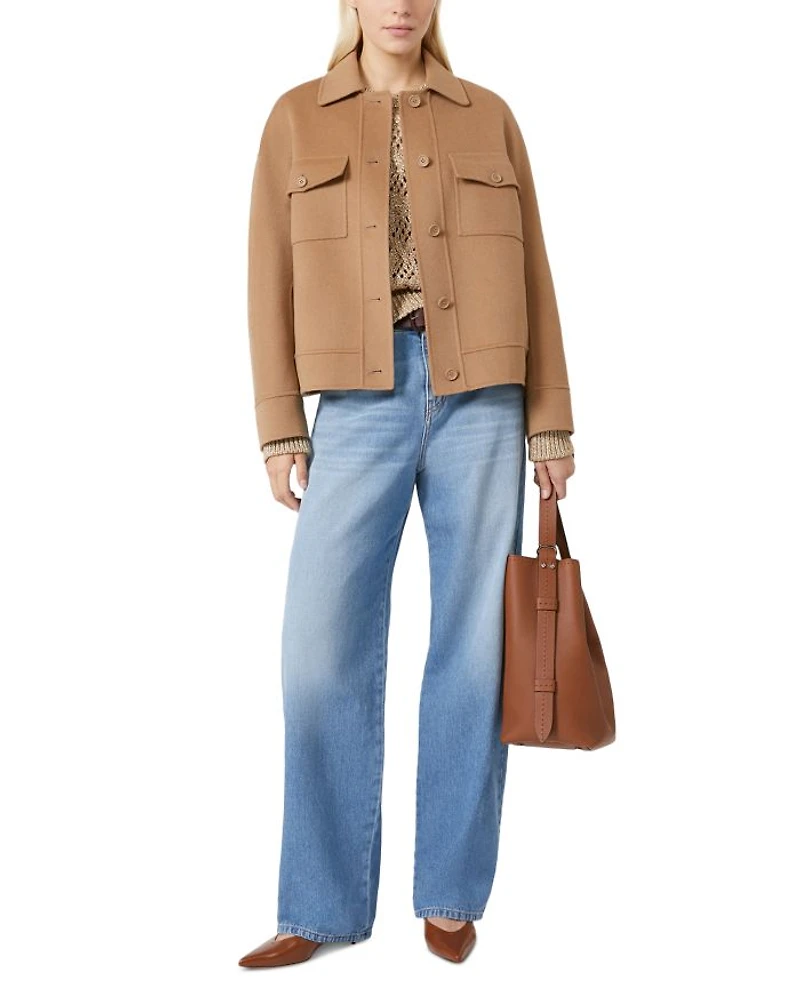 Boxy Cropped Jacket