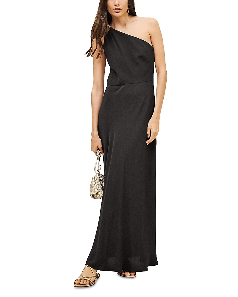 ba & sh Finn One Shoulder Dress