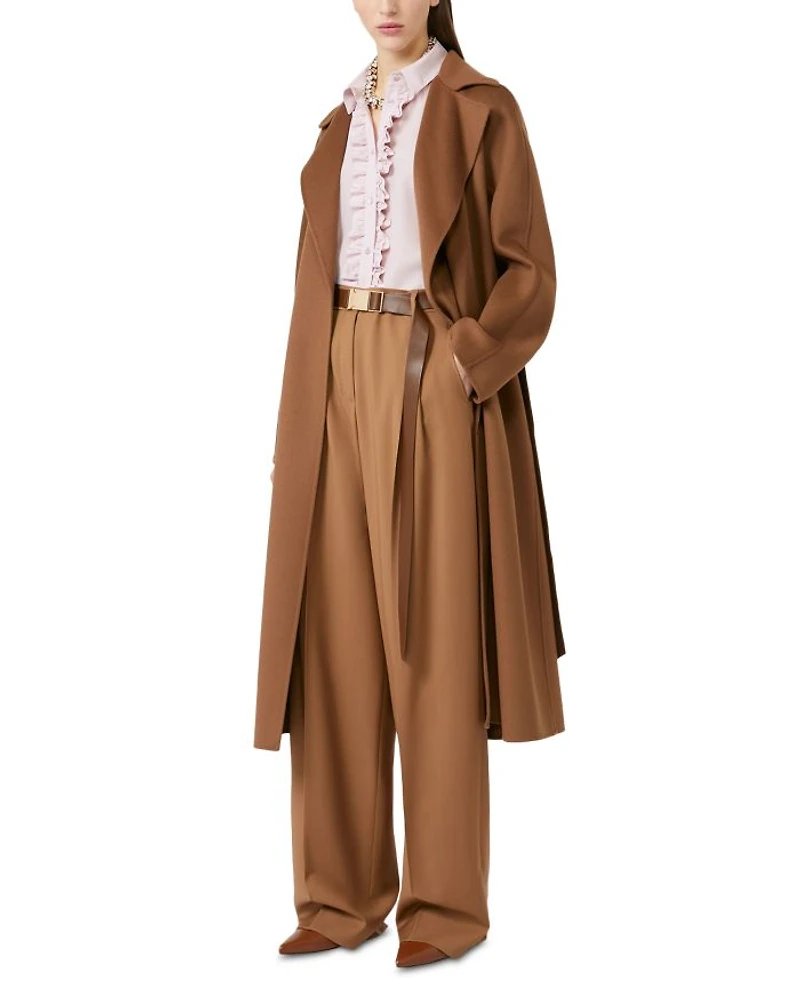 Bergamo Belted Wool Pants