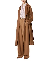 Bergamo Belted Wool Pants