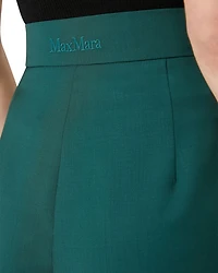 Fernet Wide Leg Wool Pants