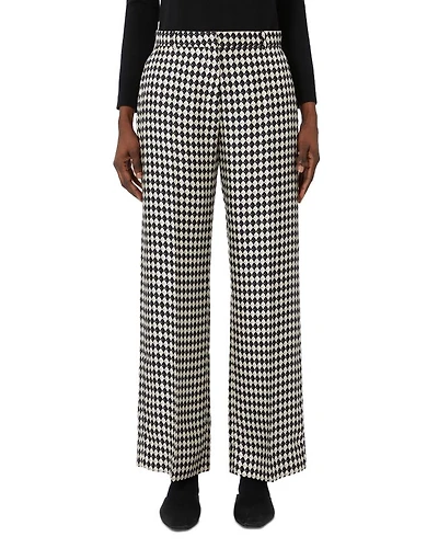 Rieti High Rise Silk Pants