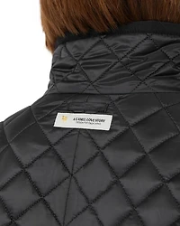 The Cube Delfina Black Coat