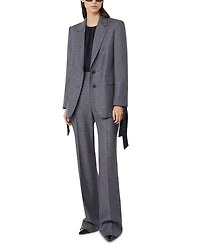 Notched Lapel Blazer