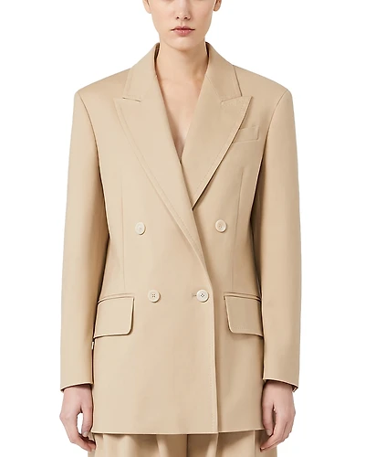 Max Mara Double Breasted Blazer