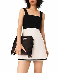 2-in-1 Lurex Tweed Dress and Jacket