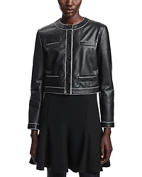 Emporio Armani Leather Jacket