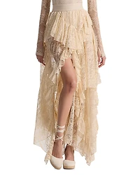 Alice and Olivia Karys High Low Skirt