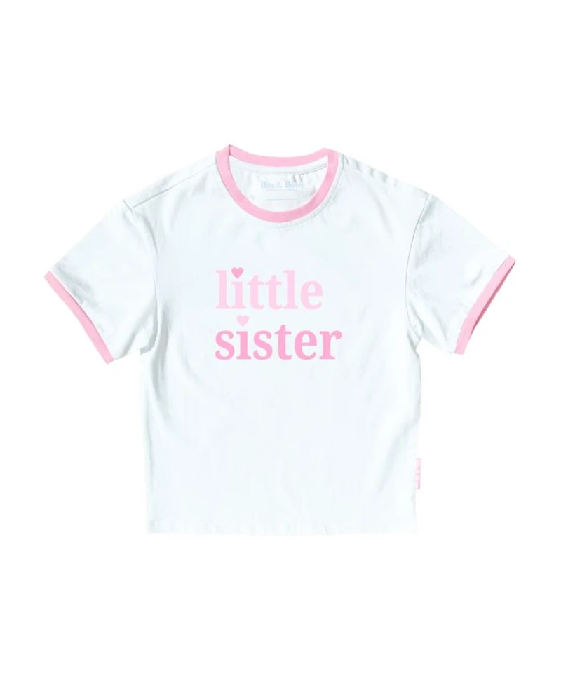 Girls' Little Sister Crewneck T-shirt