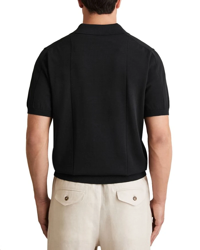 Asher Regular Fit Knit Polo