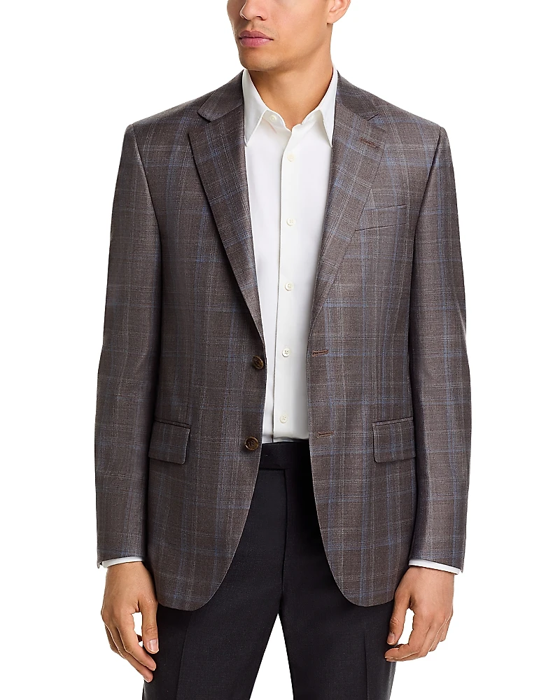 Peter Millar Flynn Plaid Wool Classic Fit Sportcoat