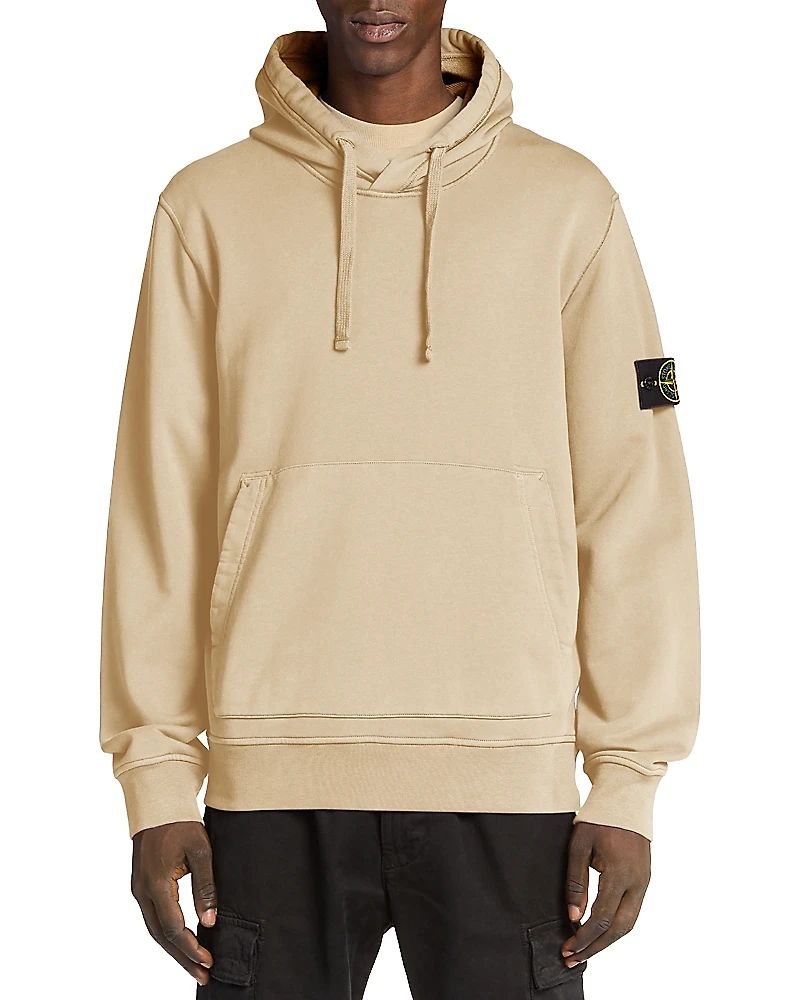 Stone Island Pullover Logo Hoodie