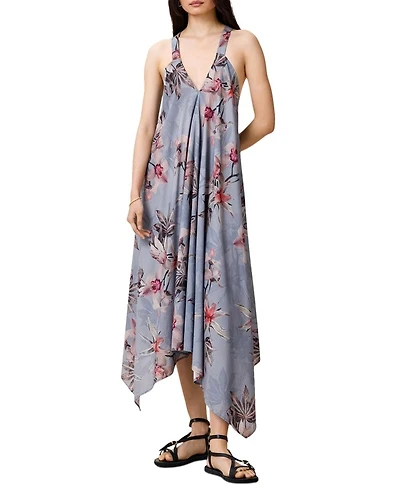 Lil Floral Asymmetric Dress