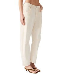 Hart Barrel Jeans Cream