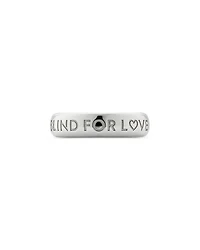Sterling Silver Blind for Love Polished Band