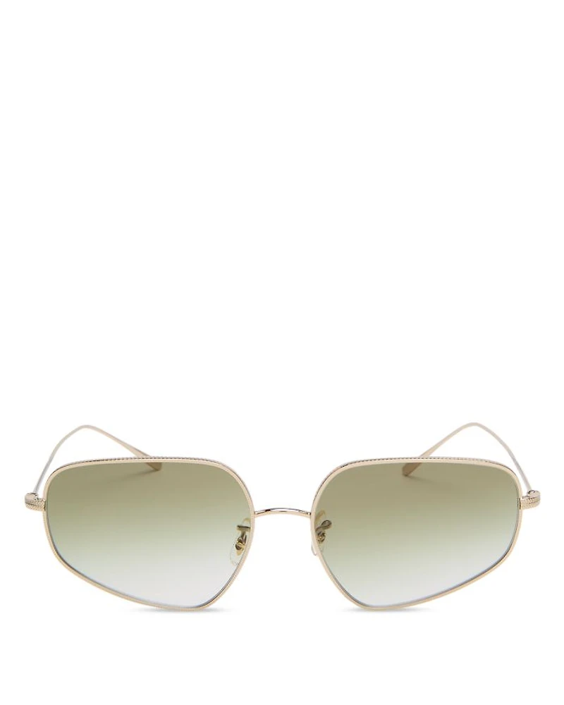 Eylaa Geometric Sunglasses, 57mm
