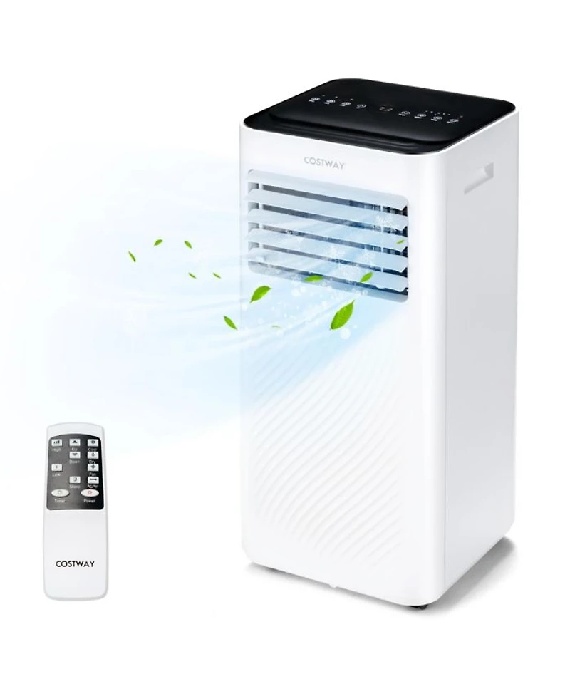 10000 BTU Portable Air Conditioner 4-in-1 AC with Cool Fan Humidifier Sleep Mode