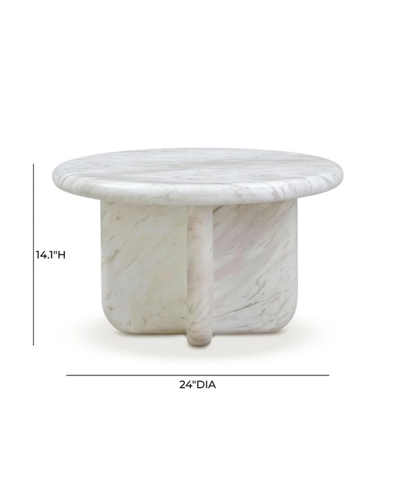 Juju Marble Indoor-Outdoor Coffee Table