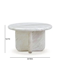 Juju Marble Indoor-Outdoor Coffee Table