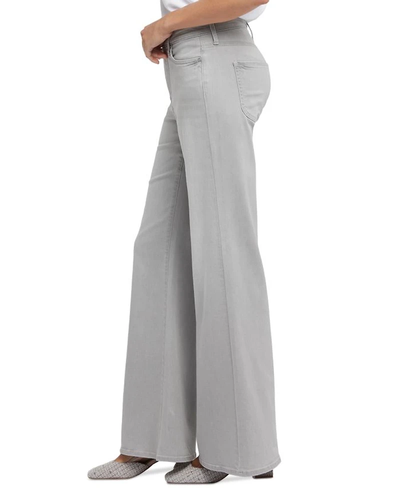 Mia High Rise Palazzo Jeans Grenada Mist